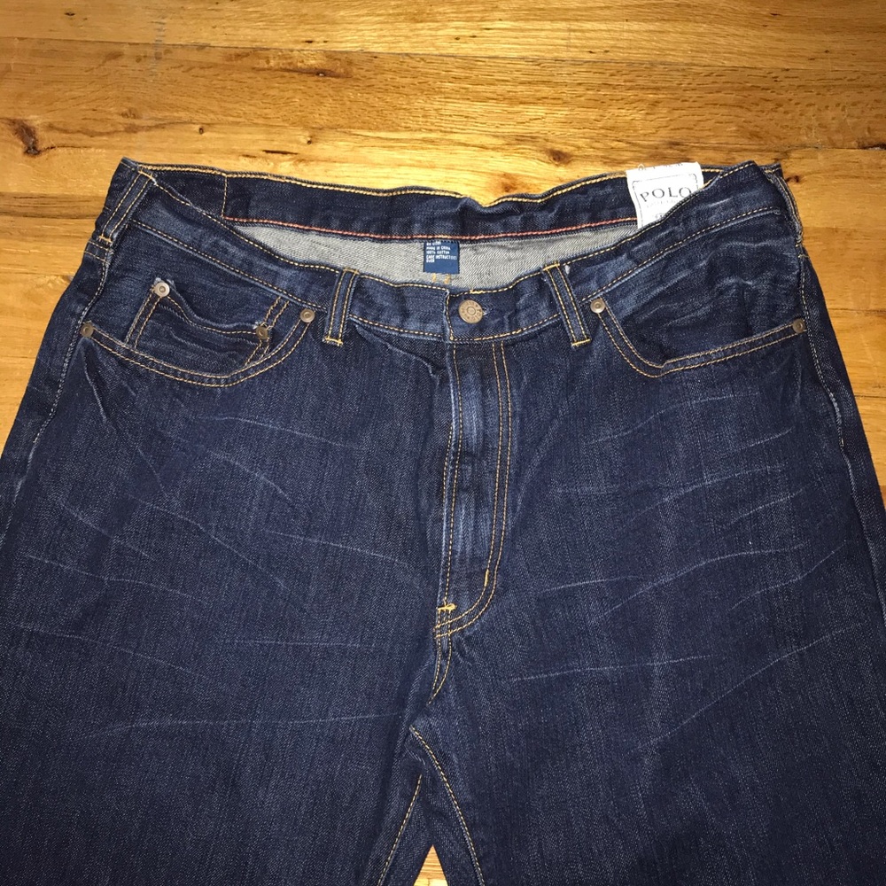 POLO NEW RL denim jean, classic fit.